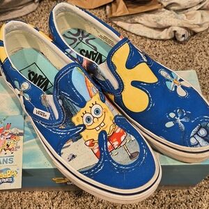 Vans X SpongeBob Slip-Ons